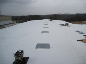 Tennessee Roofing and Construction - Industrial Roofing - Huber Corporation, Etowah, Tennessee